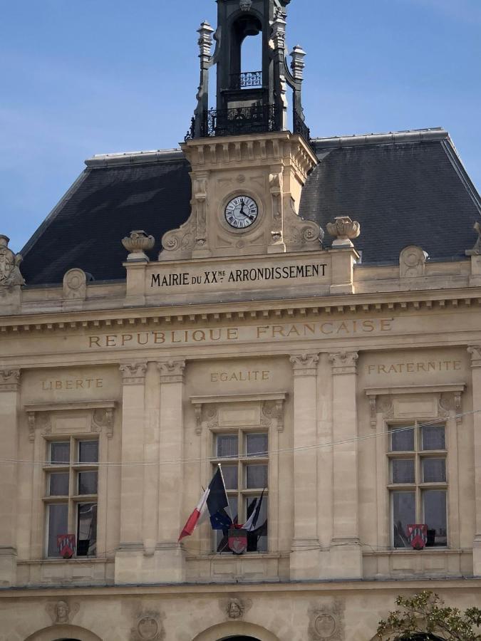 Gambetta Residences Hotel Paris Centre Dış mekan fotoğraf